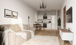 Новая однокомнатная квартира, п.Пригородный, ЖК Новиль, Сосновский район, Яркая, д. А3.1-1